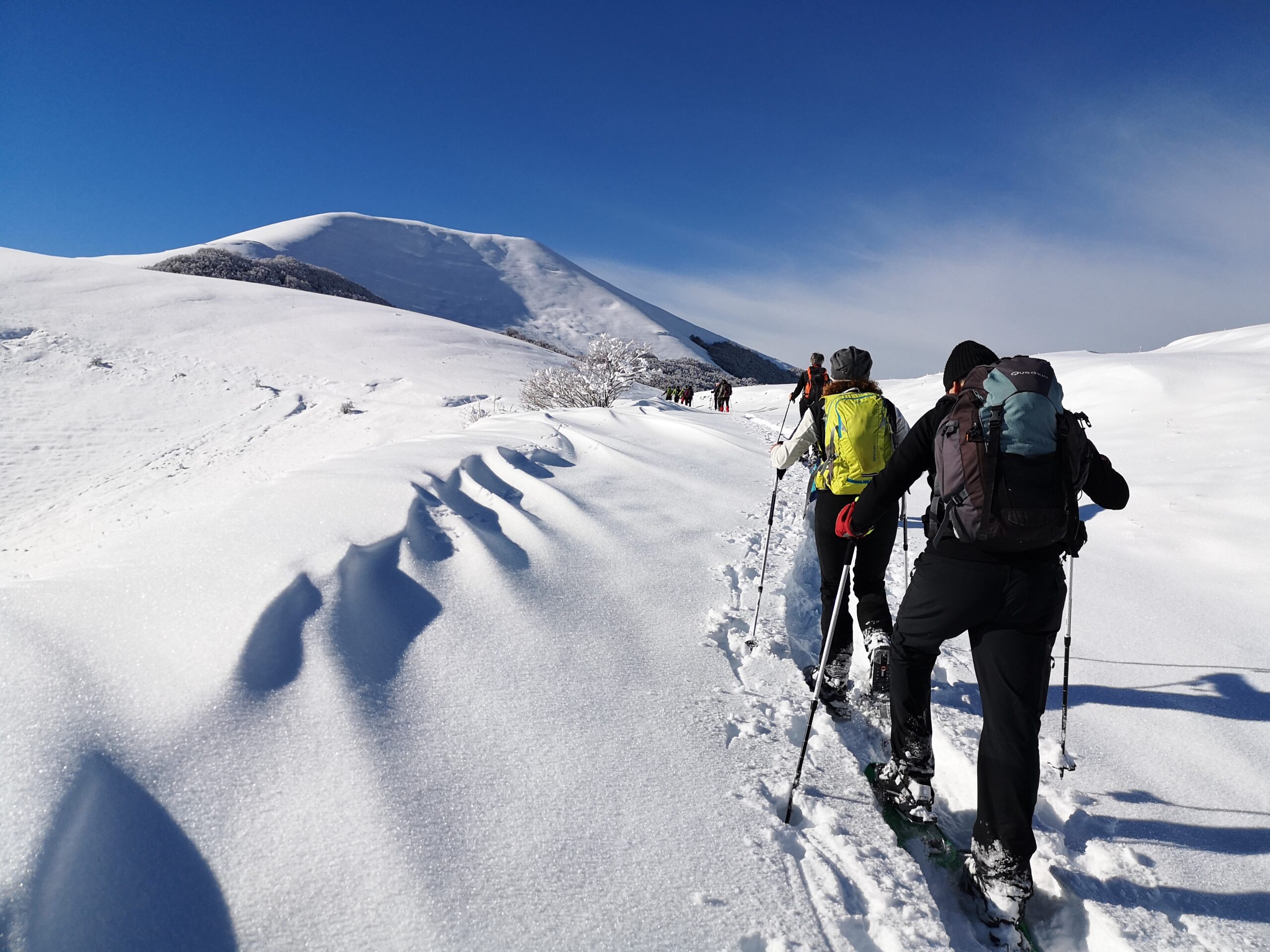 Sibillini Snow trek tra il Pian Perduto di Castelluccio ed i colli Alti e Bassi!