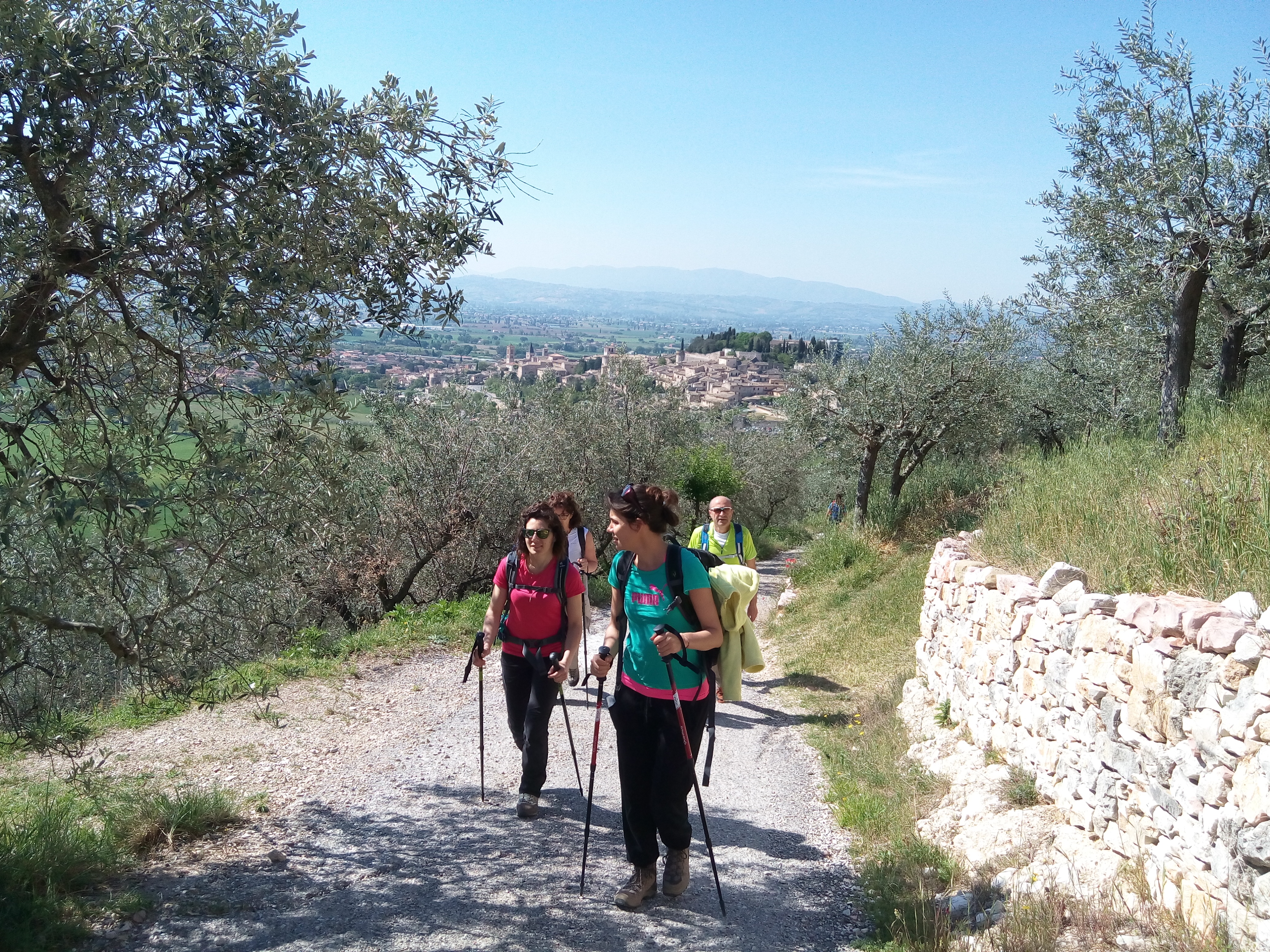 Anello Spello - Monte Subasio per l'acquedotto romano e Collepino (per camminatori abituati)